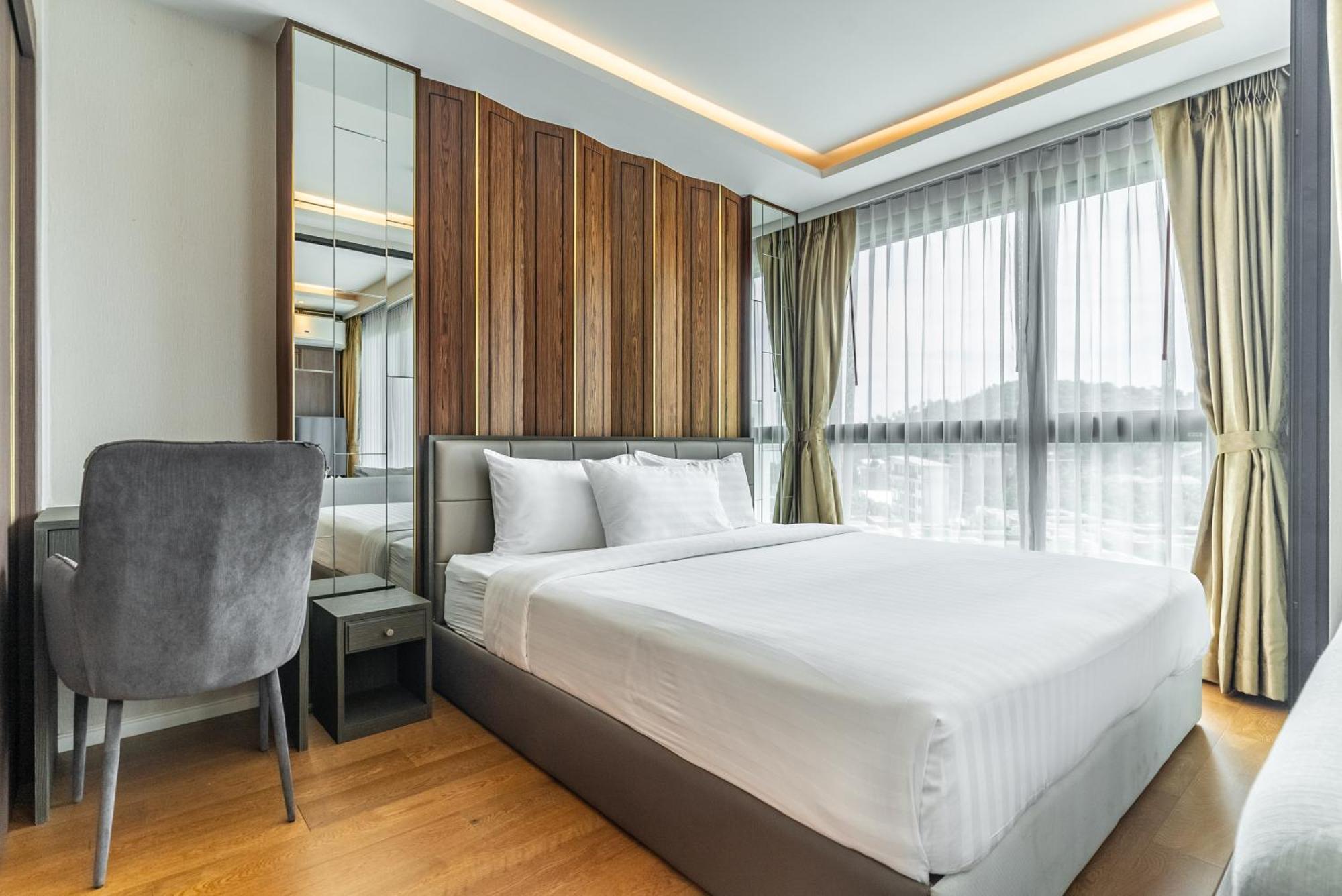 Panora Condo By Villacarte شاطئ سورين الغرفة الصورة